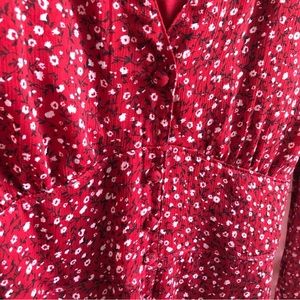 Red Abercrombie dress